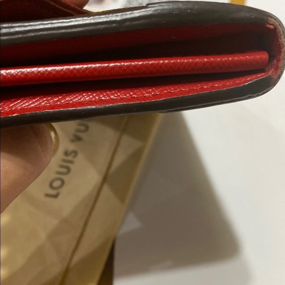 LOUIS VUITTON Portefeuille Sarah Retiro Cerise Monogram Long wallet - Picture 16 of 17